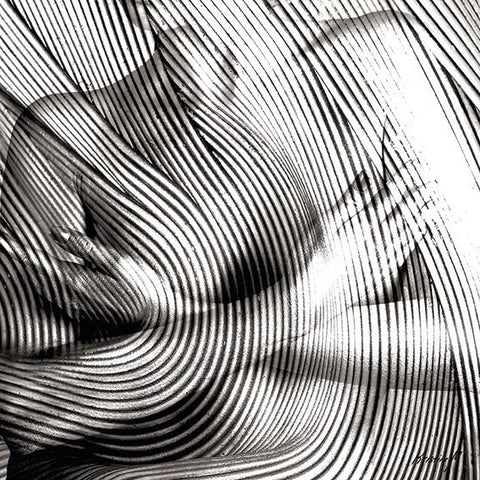 Série noir et blanc " L'équilibre fragile " - Kristine M