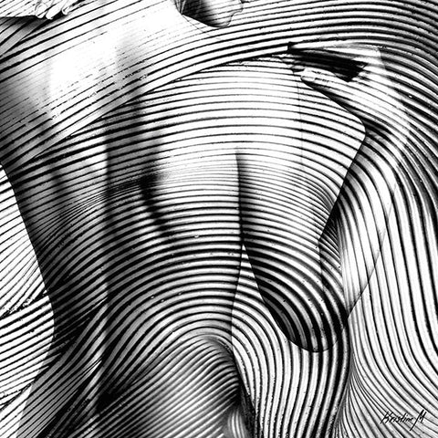 Série noir et blanc " L'équilibre fragile " - Kristine M